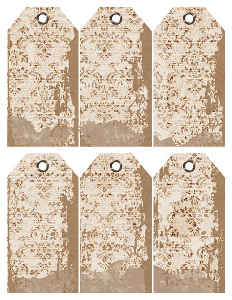 Vintage Hang Tags, Vintage Gift Tags, Printable Label Tags, Scrapbooking Retreats, Papel Vintage, Shabby Chic Gifts, Free Vintage Printables, Scrapbook Tag, Card Sentiments