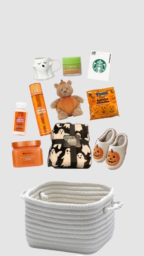 Boo basket!#fall#summerween#fyp Boo Box Ideas, Adult Boo Basket, Boo Basket Ideas For Girlfriend, Boo Basket Ideas For Best Friend, Boo Basket Ideas, Baskets For Kids, Halloween Sleepover, Fall Gift Baskets, Making A Gift Basket