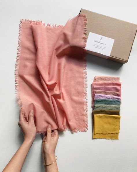 Shop — kaliko Plant Dyeing, Dye Plants, Silk Textiles, Scarf Photography, Dyeing Fabric, Handwoven Tapestry, Fabric Photography, Weaving Kit, Natural Dyeing