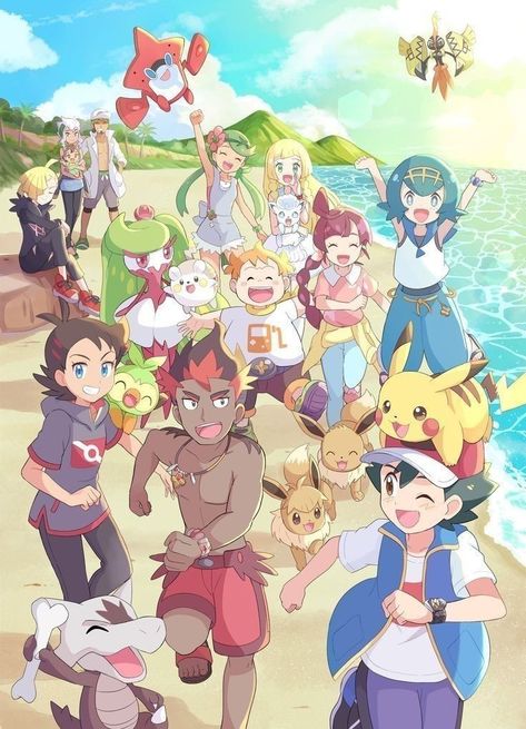 Pokemon Alola Region, Kiawe Pokemon, Latios Pokemon, Satoshi Pokemon, Pokemon Ash Ketchum, Pokemon Kalos, Pokemon Sun And Moon, Pokemon Adventures Manga, Pokemon Alola