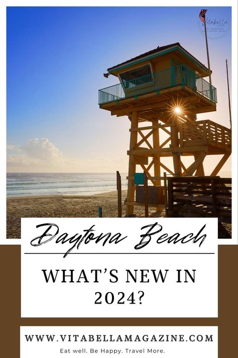 Why Should You Visit Daytona Beach? In one word: The Beach. Okay, that's technically two words; however, miles of soft, sandy beaches and pristine coastline become the background for your trip to Daytona Beach. From there, you fill in the details. And trust us, the details are plenty! We just wrote about all the NEW things to see, do, and taste in Daytona Beach for 2024...check it out! Things To Do In Daytona Beach Florida, Daytona Beach Florida Things To Do, Daytona Beach Restaurants, Daytona Beach Boardwalk, Florida In December, Camera Installation, Fall Beach, Orlando Theme Parks, Daytona Beach Florida