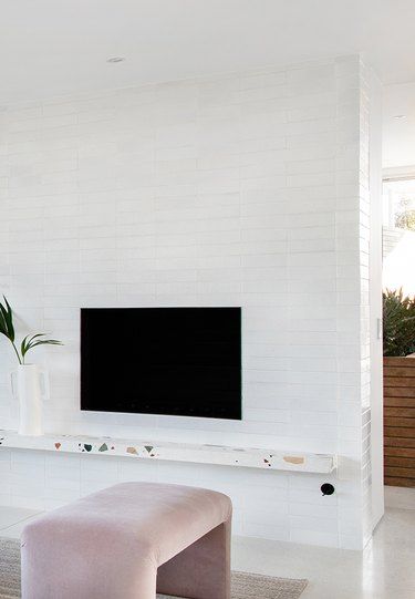 11 Modern Fireplace Ideas You Should Consider for Your Home Remodel | Hunker Terrazzo Fireplace, Slate Fireplace, Moore House, Fireclay Tile, Rustic Fireplaces, Tile Trends, Fireplace Surround, Mandy Moore, Fireplace Ideas