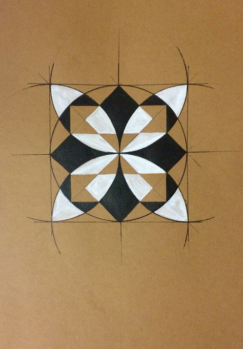 Circle Composition Design, Drawing On Brown Paper, Circle Composition, Coptic Art, Textiles Ideas, Circle Abstract, Best Barns, Geometric Design Art, Design Circle