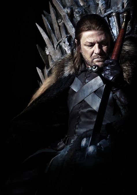 Eddard Stark | Game of Thrones Season 1 Lord Eddard Stark, Game Of Thrones Set, Eddard Stark, Catelyn Stark, Game Of Throne, Game Of Thrones Facts, Game Of Thrones Poster, Ned Stark, Sean Bean