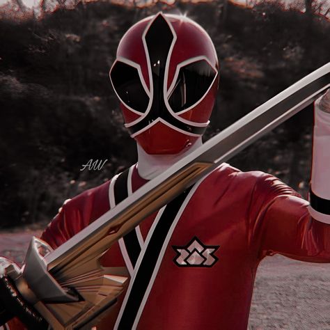 Shinken Red, Power Rangers Super Samurai, Super Samurai, Power Rangers Spd, All Power Rangers, Power Rangers Fan Art, Power Rangers Samurai, Scarlet Spider, Spiderman Ps4