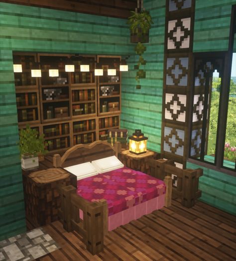 Check out my YouTube video for this aesthetic fairytale cottagecore build and get all the mod and resource pack info! 🍓🌿✨ #cottagecoreminecraft #cottagecore #fairycore #fairytale #fairycottage #cottage #minecraftcottage #minecraftaesthetic #aesthetic #aestheticminecraft #vibey #minecraft #fairytail #fairy #fairyminecraft Fairycore Minecraft House Interior, Cottagecore Minecraft Room Ideas, Minecraft Windows Design Cottage, Minecraft Fairycore Interior, Minecraft Fairy House Interior, Fairytail Minecraft Builds, Aesthetic Minecraft Builds No Mods, Minecraft Cottagecore Bedroom, Minecraft Bridge Ideas Cottagecore