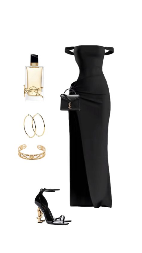 Ysl outfir Ysl Outfit, Ysl Dress, Classy Prom Dresses, Exquisite Gowns, Stylish Work Attire, Casual Day Outfits, Stylish Work Outfits, Dressy Outfits, Fancy Outfits