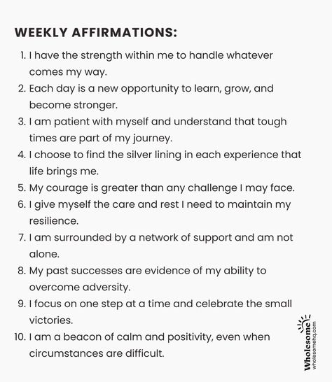 End Of Week Affirmations, Affirmation Of The Week, Beginning Of The Week Affirmations, Affirmations For New Week, Weekly Mantra Quotes, New Week Affirmation, Weekly Mantra, Weekly Intentions, Mindful Affirmations