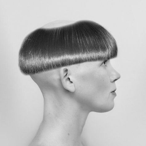 . Horseshoe Flattop, Mushroom Haircut, Shaved Bob, Chelsea Cut, Bowl Haircuts, Half Shaved Hair, Shaved Nape, Extreme Hair, Mens Hair Trends