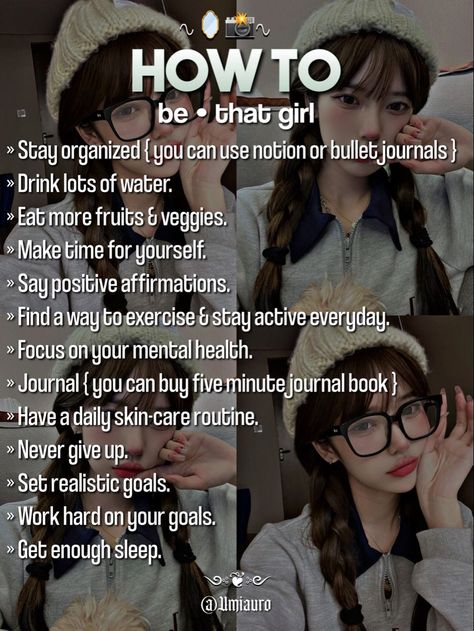 Aesthetic Tips How To Be, How To Be A Girly Girl Tips, How To Get A Better Style, How To Be Astetic, How To Be Basic, How To Become Aesthetic Girl, How To Start Over Aesthetic, That Girl Lifestyle Routine, How To Be That Girl In School Tips