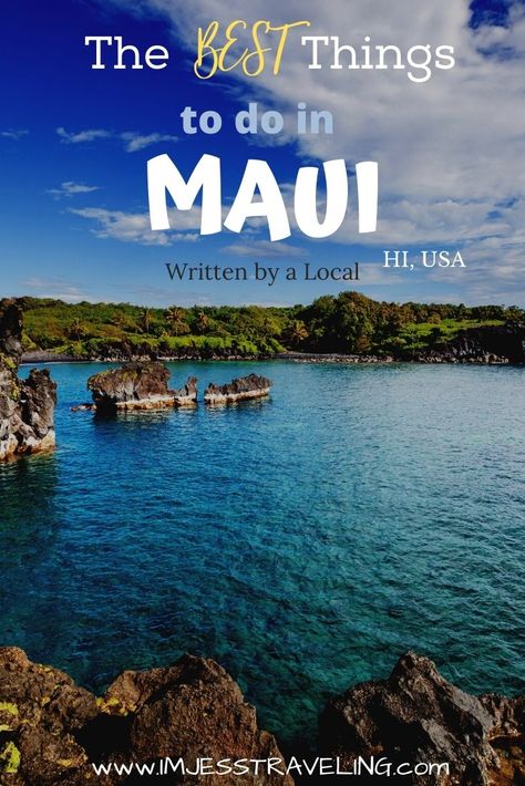 There are tons of things to do in Maui, including hiking to a 400 foot waterfall and visiting a black sand beach that even spending 1 week won't give you enough time to do it all. Find out the top things to do in Maui, HI, USA. Top Things To Do In Maui, Maui Hawaii Things To Do In, Maui Hawaii Honeymoon, Molokini Crater, Haleakala Sunrise, Best Beaches In Maui, Hawaii Cruise, Hawaii Vacation Tips, Hawaii Trip Planning