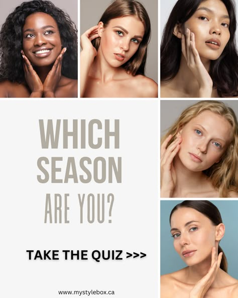 Free Color Season Quiz : Uncover Your Ideal Palette! How To Know Your Color Season, What Colour Are You Quiz, Skin Tone Quiz, Color Palette Quiz, Soft Spring Color Palette, Color Analysis Quiz, Color Analysis Test, Bright Spring Color Palette, Color Palette Fashion