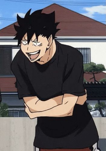 Kuroo Tetsurou Haikyuu GIF - KurooTetsurou Haikyuu Anime - Discover & Share GIFs Tetsurō Kuroo, Kuroo Haikyuu, Laugh Meme, Laughing Face, Haikyuu Meme, Snk Cosplay, Kuroo Tetsurou, Haikyuu Wallpaper, Haikyuu Funny