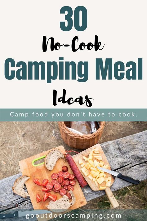 30 No-Cook Camping Food Ideas for Your Next Trip No Cook Camping Food, Camping Food Ideas, Pinwheel Sandwiches, Camping Snacks, Sandwich Wraps, Bagel Cream Cheese, No Cook, Mason Jar Salad, Salad In A Jar