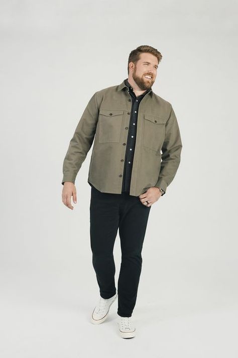 Men Fashion For Big Guys, Mens Style Big And Tall, Mens Clothing Styles Big And Tall, Tall And Big Men Fashion, Mens Plus Size Fall Fashion, Big And Tall Fall Fashion Men, Mens Fashion Plus Size Men Style, Mens Outfits Big And Tall, Big Size Outfit Men