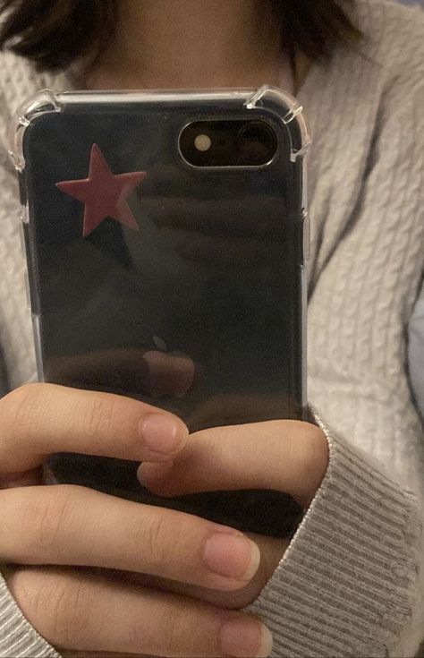 Iphone 8 Plus Aesthetic, Iphone 8 Aesthetic, Phone Cases Aesthetic Grunge, Clear Phone Case Inspo, Aesthetic Phonecases, Phone Case Inspo, Star Phone Case, Iphone Obsession, Iphone Case Stickers