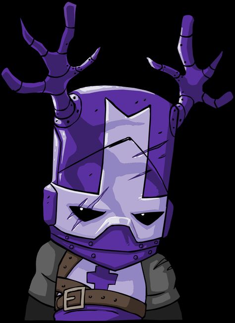 Purple Knight, Castle Crashers, Father Art, Cool Art, Castle, Purple, Anime, Art