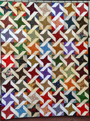 Friendship Quilt Block Ideas, Scrap Star Quilts, Group Quilt Ideas, Friendship Quilts Ideas, Friendship Quilt Pattern, Friendship Star Quilt Pattern, Friendship Quilts, Friendship Star Quilt, Group Challenges