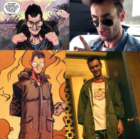 #weasel #deadpool #actor #joseph gilgun #jack hammer Weasel Deadpool, Joseph Gilgun, Deadpool, Historical Figures, Actors, Fictional Characters