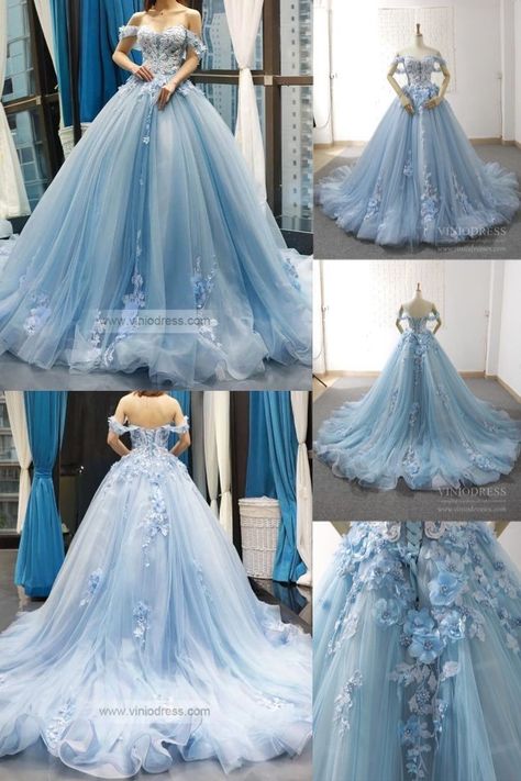 Cinderella Quinceanera Dress, Light Blue Quinceanera Dresses, Light Blue Wedding Dress, Cinderella Quinceanera, Gold Quinceanera, Dresses Cinderella, Blue Wedding Dress, Quinceanera Themes Dresses, Sweet 15 Dresses