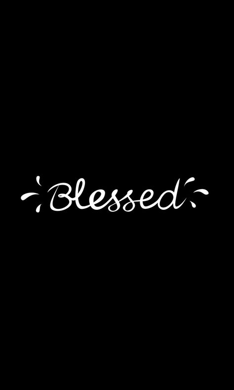 Blessed Wallpaper Black, Blessed Wallpaper Iphone, Black Amoled Wallpaper, Blessed Wallpaper, Spiritual Uplifting Quotes, Quotes Blessed, Amoled Wallpaper, Scripture Wallpaper, Iphone Quotes