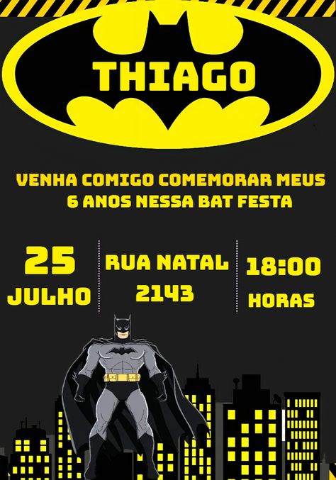 Edite grátis você mesmo usando nosso editor online | Design by Thayna | Convite Digital Convite de aniversário Batman

O convite Convite de aniversário Batman perfeito para o seu evento!

Personalize o convite do seu jeito com nosso editor online

Nosso convite digital Convite de aniversário Batman é totalmente personalizável. Você pode alterar o texto, a fonte, as cores e até mesmo adicionar fotos. É fácil de usar e você pode editar o convite perfeito em minutos utilizando nos Online Design, Batman, Collage, Pins, Design