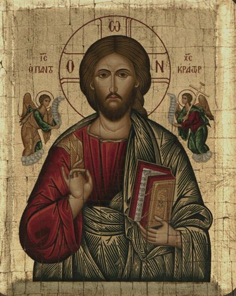 Christianity Art, Handmade Icon, Christ Pantocrator, Orthodox Christian Icons, Orthodox Icon, Byzantine Art, Byzantine Icons, Biblical Art, Mary And Jesus