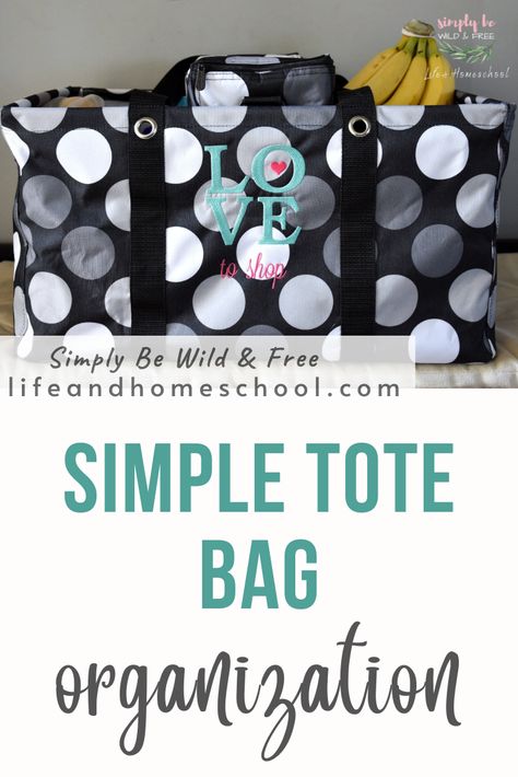 Check out 2 of the simple ways I use utility totes as storage in our home! Kitchen Declutter Organizing Ideas, Shopping Bag Storage, Organizing Utility Tote, Mom On The Go, Tote Bag Organizer, Totes Ideas, Utility Tote Bag, Large Utility Tote, Storage Tote