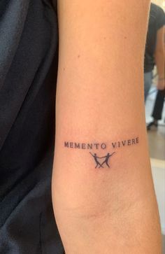 Unique Font Tattoo, Warped Words Tattoo, Rejection Is Redirection Tattoo, Metaphor Tattoo, Memento Vivere Tattoo Fonts, Freeing Tattoos, Russian Text Tattoo, Everything Is Temporary Tattoo, Playlist Tattoo