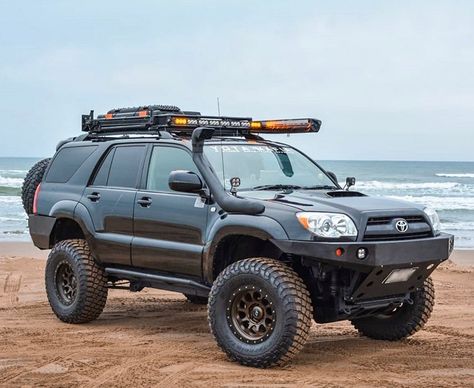 3,032 Likes, 16 Comments - 4Runner Nation (@4runner__nation) on Instagram: “@rockstar215s with a solid 4th Gen. I could use some 4Runner beach time right now. 🙌🙌…” Overland 4runner, 4th Gen 4runner, Toyota Offroad, Jeep Wk, Four Runner, Camping Toys, Toyota 4runner Trd, Winch Bumpers, Bug Out Vehicle