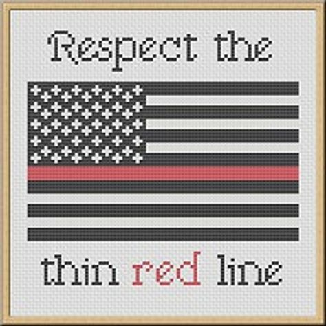 Flag Cross Stitch, Volunteer Firefighter, America Today, Fire Protection, Red Line, Black And White Abstract, Animal Pattern, Vintage Patterns, Counted Cross Stitch