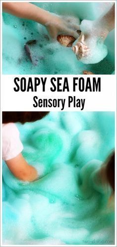 Ocean Fine Motor Activities, Soapy Sea Foam, Animals Preschool, Soap Foam, Free Willy, Sea Activities, Ocean Activities, Summer Preschool, Daycare Ideas