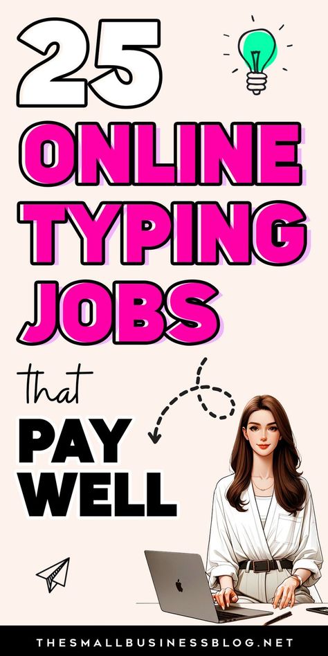 25 Best Online Typing Jobs for 2024 -Work From Home Jobs Legit Work From Home Jobs Data Entry, Typing Jobs From Home In India, Work From Home Ideas, Part Time Jobs From Home, Jobs From Home, Make Money, Work From Home, Online Typing Jobs, Typing Jobs From Home