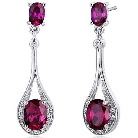 Revoni Glamorous 4.50ct Ruby Oval Cut Dangle Diamond CZ Earrings in Sterling Silver of Length 3.51cm Revoni http://www.amazon.co.uk/dp/B005U17DRM/ref=cm_sw_r_pi_dp_4R5fub1EPAH1F London Blue Topaz Earrings, Jewelry Questions, Teardrop Dangle Earrings, Blue Topaz Earrings, Sterling Silver Drop Earrings, Jewelry Style, Silver Jewelry Fashion, Topaz Earrings, Cz Earrings