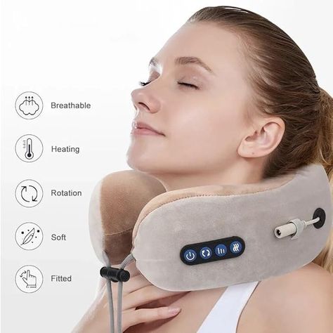 Hey, Crypto investors is your also start paining after hectic work. No issue we have brought neck massager for you all . Check it out - https://bit.ly/3zDXn1i . . About this item 1. Enjoy Versatile Relief: Effortlessly target neck and shoulder tension with a variety of massage modes, including kneading, thermal therapy, and vibrating options. 2. Personalized Comfort: Tailor your massage experience with three adjustable intensity levels, ensuring a soothing sensation that meets your unique p... Cervical Pain, U Shaped Pillow, Relaxing Travel, Neck Massager, Neck Massage, Pressure Points, Neck Pillow, Free Travel, Travel Companion