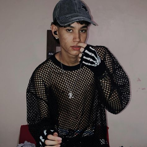 I’ll be falling in lust, yeah Fishnet Shirt Outfit Men, Fishnet Shirt Outfit, Fishnet Shirt, Shirt Outfit Men, Shirt Outfit, Street Wear, For Men, Mens Outfits, How To Wear