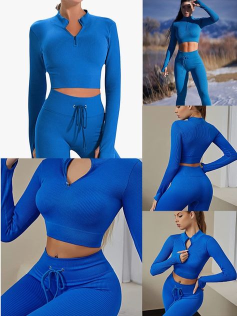 Women Gym Outfits, Workout Joggers, Lounge Wear Sets, Yoga Sportswear, Classy Nail, Classy Nail Designs, Gym Outfits, Sweater Outfit, Workout Outfits