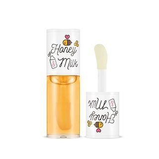 Buy A'PIEU Honey & Milk Lip Oil at YesStyle.com! Quality products at remarkable prices. FREE Worldwide Shipping available! Milk Lip Oil, Honey And Milk, Custom Lipstick, Oil Texture, Honey Milk, Diy Pedicure, Pedicure At Home, Milk Protein, Manicure At Home