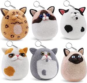 Felting Projects For Beginners, Fluffy Toys, Felt Keyring, Cat Dolls, Nature Film, Felting Needles, Needle Felting Supplies, Felt Keychain, Roving Yarn