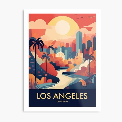 Promote | Redbubble Los Angeles Poster, World Of Wanderlust, West Los Angeles, Travel Poster, Los Angeles California, Travel Posters, A World, Sale Poster, Decorative Pieces