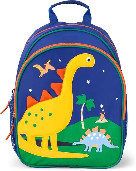 Amazon.com | Gymboree Boys,Kids' Preschool Elementary Backpack for Boy and Girl,Nightime Dino,One Size | Kids' Backpacks Dino Backpack, Backpack Patches, Hair Set, Boys Backpacks, Bondi Beach, Boy And Girl, Kids Backpacks, Childrens Place, Contrast Trim