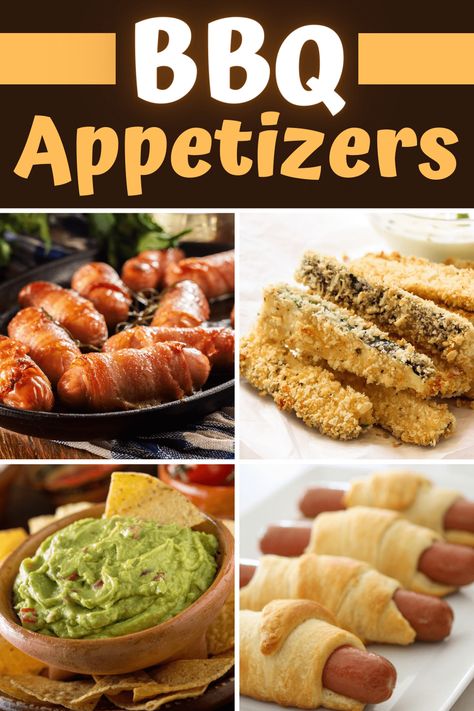 Looking for the perfect BBQ appetizers? From cheeseburger sliders to zucchini fries, here are 23 of our favorite appetizers for BBQs. Appetizers On The Grill, Bbq Party Appetizers, Summer Bbq Appetizers, Barbecue Appetizers, Grilled Appetizers, Bbq Appetizers, Bbq Meatballs, Cheeseburger Sliders, Bbq Dinner