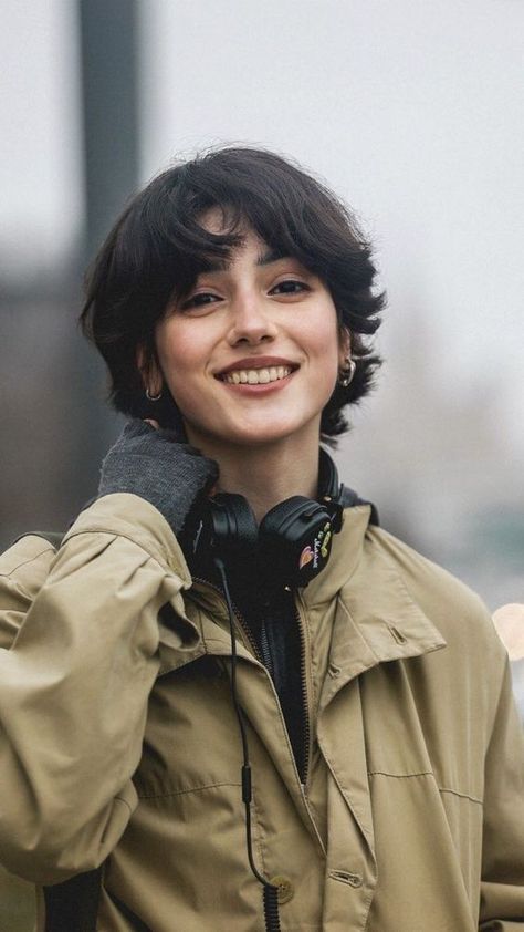 A Woman, Hair, Pins