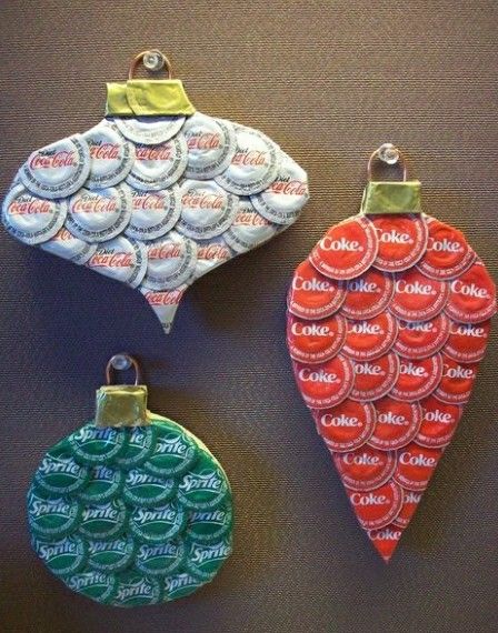 Bottle Cap Ornaments, Coke Bottle Crafts, Sprite Bottle, Beer Bottle Cap Crafts, Diy Bottle Cap Crafts, Lon Bia, Beer Cap Art, Bottle Top Crafts, Bottle Cap Projects