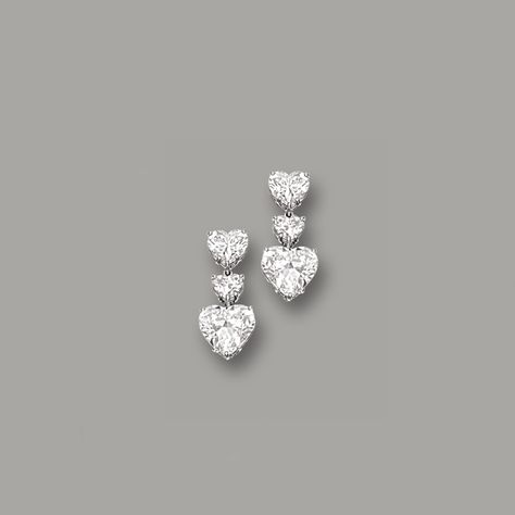 Heart Dimond Earrings, Cute Diamond Earrings, Heart Shaped Diamond Earrings, Heart Diamond Earrings, Diamond Heart Earrings, Diamond Pendent, Diamond Earrings Design, Diamond Jewelry Designs, Dope Jewelry