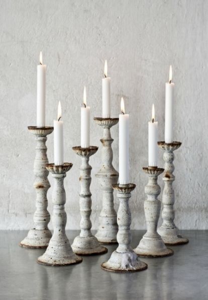 French Country Rustic, Swedish Decor, Candle Light, Luxury House Designs, Shabby Chic Homes, White Candles, Shades Of White, Country Christmas, Candle Lanterns