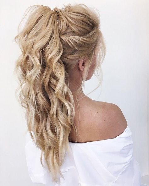 Prom Hair Updo, Braided Hairstyles Updo, Braided Updo, Wedding Hair And Makeup, Homecoming Hairstyles, Hair Dos, Ponytail Hairstyles, Bridesmaid Hair, Hair Videos