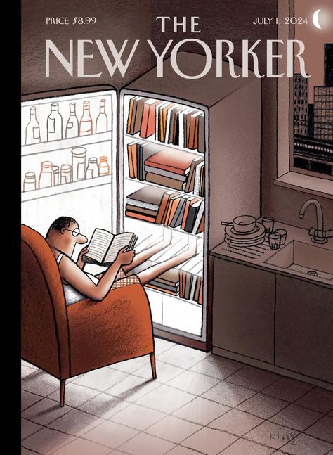 The New Yorker July 1, 2024 | The New Yorker Cover Illustrations, The New Yorker Magazine, New Yorker Magazine, New Yorker Covers, New Yorker Cartoons, July 1, Print Magazine, The New Yorker, Western Art