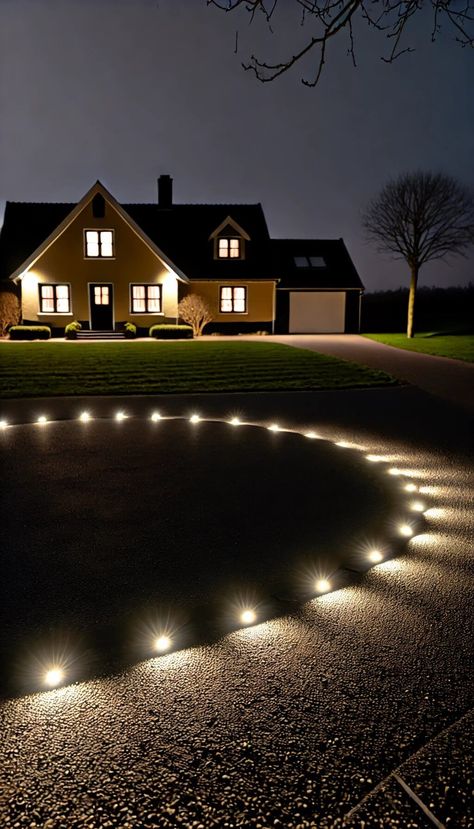 20 Stunning Circular Driveway Ideas to Transform Your Home's Entry 30 Circular Driveway Ideas, Circle Driveway Landscaping, Front Driveway Ideas, Blacktop Driveway, Circle Driveway, Driveway Entrance Landscaping, Diy Driveway, Driveway Ideas, Entrance Lighting