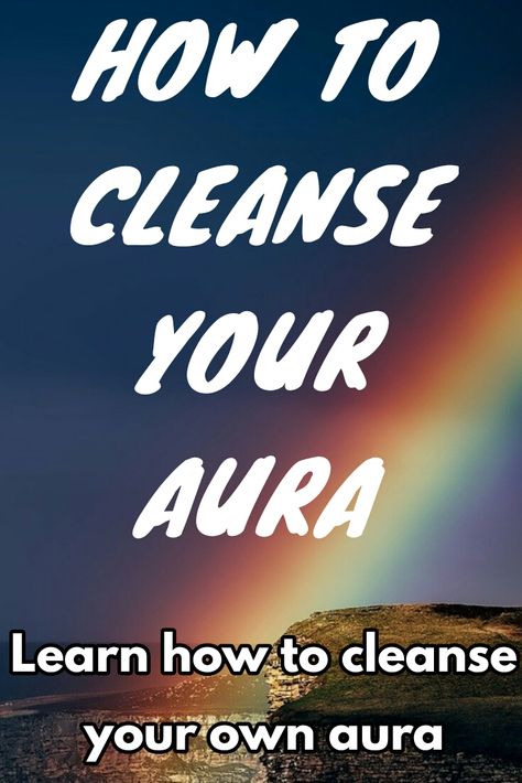 How to cleanse your aura. Learn how to cleanse your own aura today easily. #aura #energy #chakras #spiritual #spirituality How To Clean Your Aura, Cleaning Affirmations, Chakra For Beginners, Energy Chakras, Cleanse Your Aura, Yellow Aura, Aura Energy, Crystal Uses, Aura Cleansing